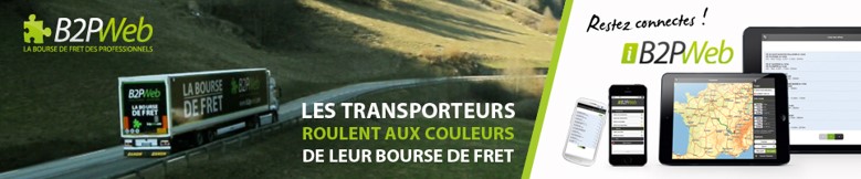 Bourse de fret B2PWeb partenaire de notre logiciel de gestion de transport