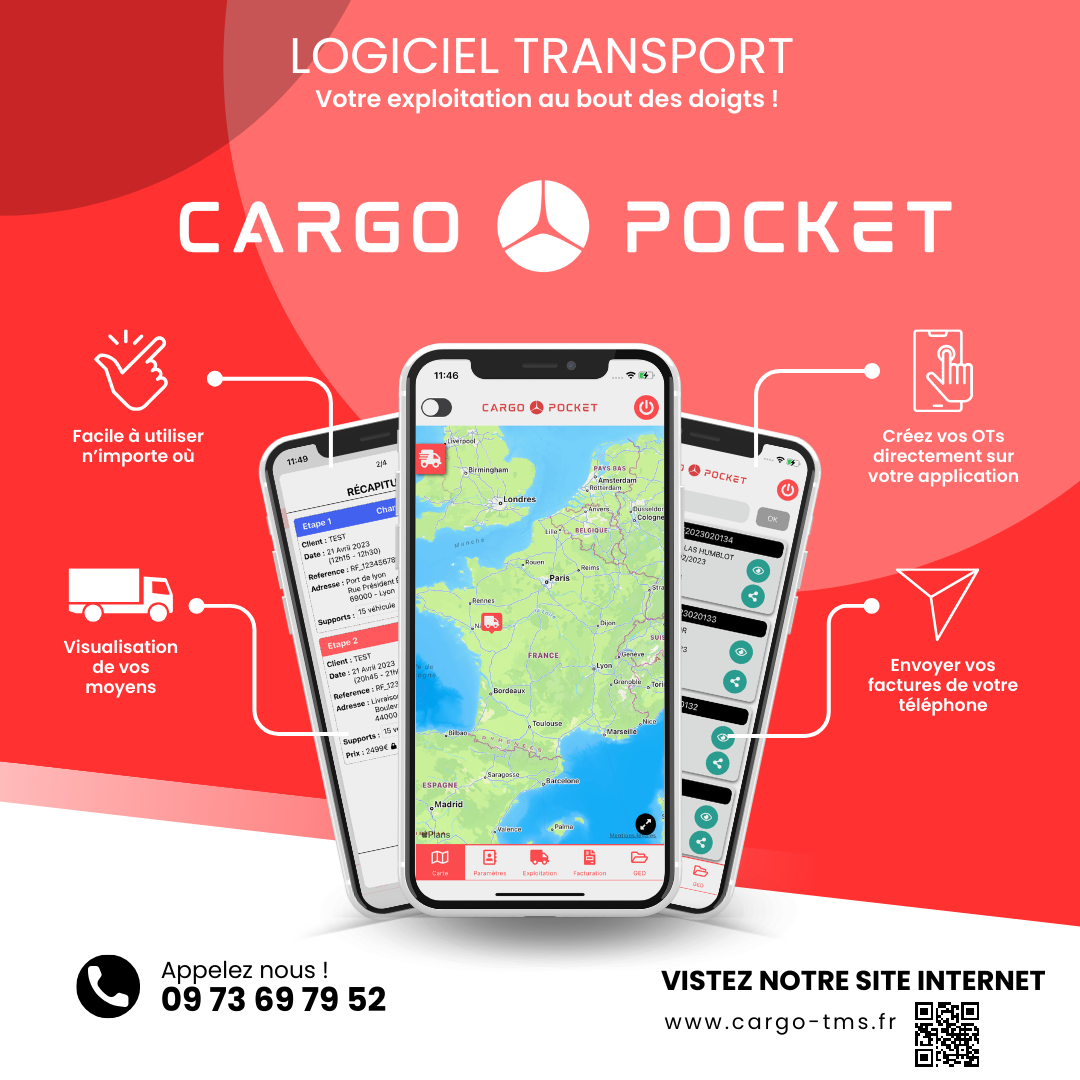 Application mobile transport